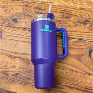 Stanley Vibrant Purple Travel Mug with Straw